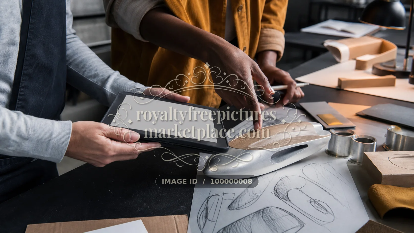 Designers Reviewing a New Prototype