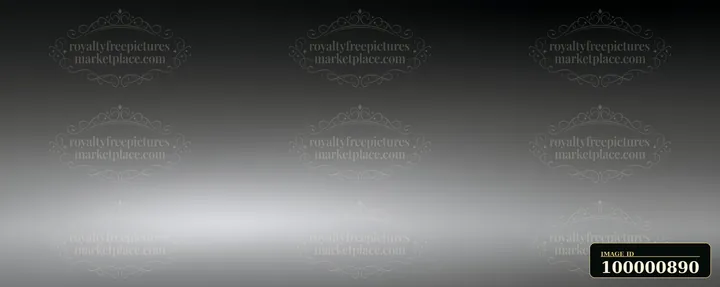 This scene features a smooth gradient background transitioning from dark to light gray, creating a subtle and modern visual effect suitable for various design a